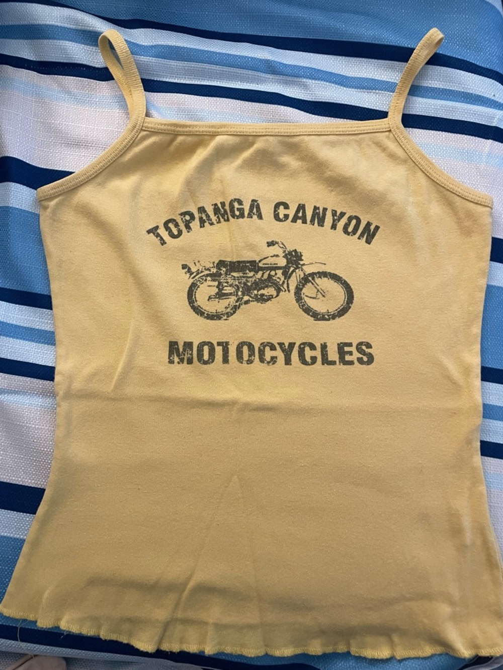 Vintage L.A. Motorcycle Tank